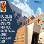 LPU Online Admission Open For MBA MCA MCom BA MA And MSc Program 2025